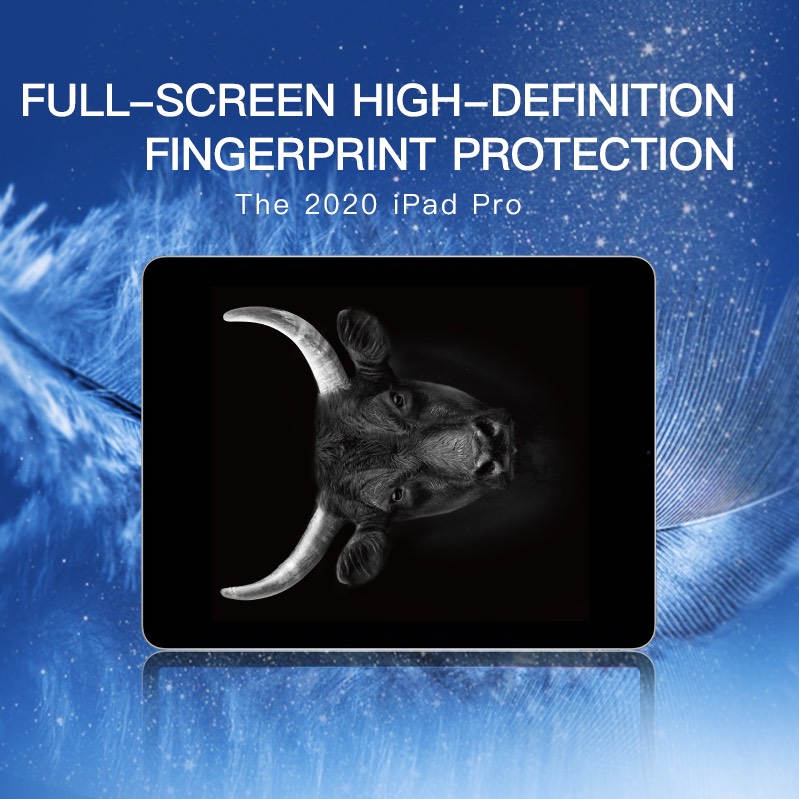 Miếng dán cường lực Mipow Kingbull Premium HD (2.7D) for IPAD ( đủ dòng )