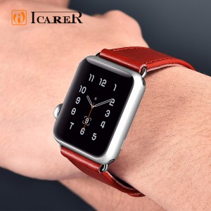 Dây da thật cao cấp Icarer cho Apple Watch