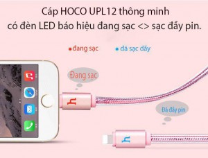 Cáp sạc Hoco 120cm Siêu bền cho Iphone,Ipad