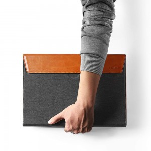 Túi chống sốc Tomtoc Premium Leather for Macbook, Surface - H15