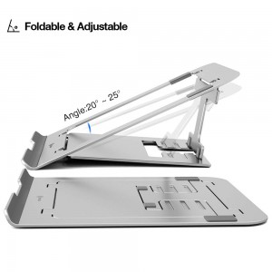 Đế tản nhiệt Tomtoc Alumium Foldable for Macbook/Laptop 11