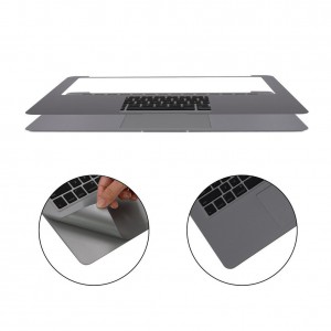 Miếng dán kê tay + Tracpad Macbook Space Grey chính hãng JRC