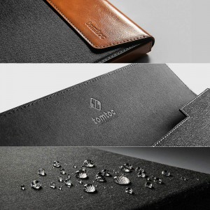 Túi chống sốc Tomtoc Premium Leather for Macbook, Surface - H15