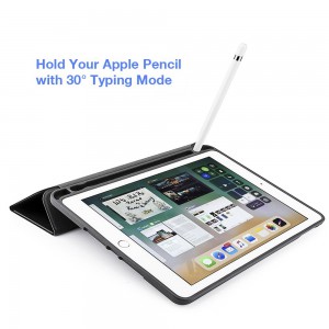 Bao da TOMTOC Smart Cover Slim With Pen Holder For Ipad 10.5inch