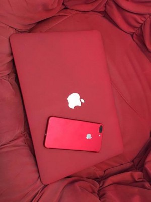 Combo Case ,Ốp + Phủ Phím Macbook Đỏ Booc Đô ( Tặng Nút Chống Bụi )