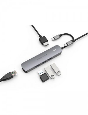 Cổng chuyển HyperDrive 4K HDMI 6-IN-1 USB-C HUB