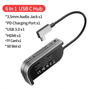HUB chuyển đổi Baseus USB-C 6 in 1 dành cho IPad Pro , Macbook , SamSung DEX, Laptop USB-C ....