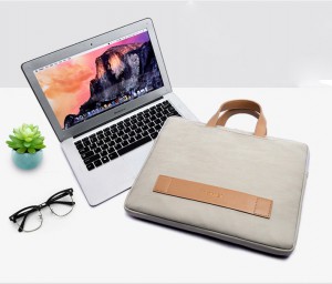 Combo Túi xách + túi phụ kiện cho Laptop, Macbook 13.3
