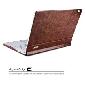 Bao da thật hàng hiệu ICarer cho SurfaceBook 1 & 2 13.5