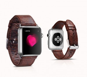 Dây da thật cao cấp Icarer cho Apple Watch