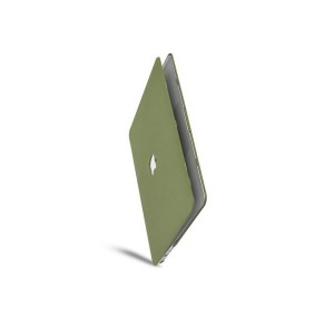 Case ,Ốp Macbook Màu Xanh Rêu Đủ Dòng (Tặng Kèm Nút Chống Bụi )