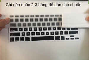 Dán bàn phím cho Macbook ( đủ dòng )