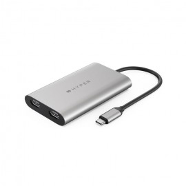 Cổng chuyển HyperDrive Dual 4K HDMI (2 màn hình) USB-C Hub For Macbook M1 HDMI