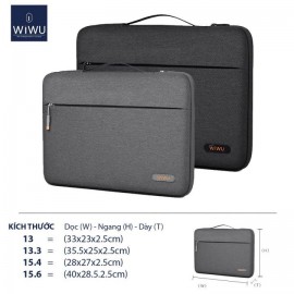 Túi Chống Sốc WiWu Pilot Sleeve Tay Xách for Macbook Laptop - T97